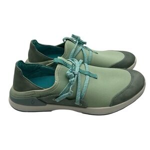 Olukai Women's Miki Li Sneakers Shoes Green 20366-3GKF 7.5 Women's Green‎